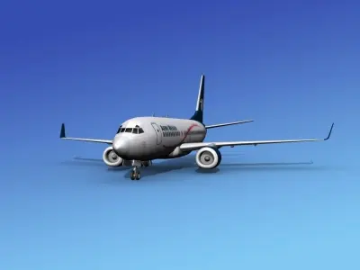 Boeing 737-700ER Aero Mexico 3D model