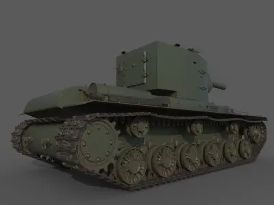 KV 2 model 1940 3D model