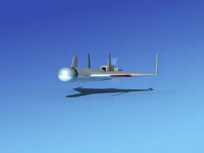 Harpy 1 UAV V03 3D model