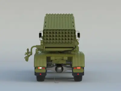BM 21 Grad 3D model