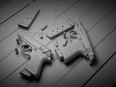 Walther PPK 1935Version 3D model