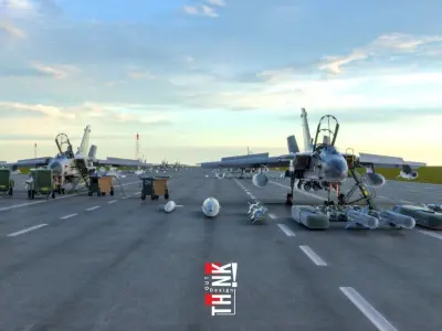 Tornado GR1 Low-poly 3D model