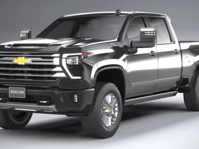 Chevrolet Silverado 2500 HD 2024 3D model purchase