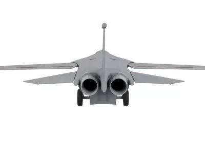 F-111 Aardvark strategic bomber 3D model