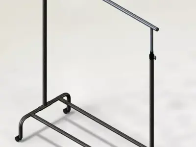 clothing rack Free 3D model