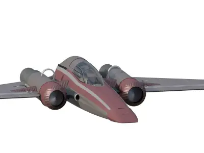 Custom Z-95 Headhunter 3D model