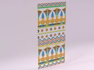 Egyptian Symbols - 049 Low-poly 3D model