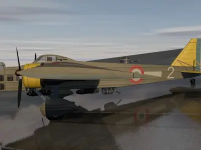 Bloch MB-200 3D model