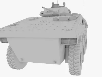 Armored Infantry Fighting Vehicle 3D model