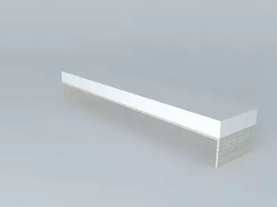 Dedon SLIM LINE LONG BENCH Free 3D model