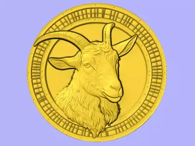 STL FILE CIRCULO COM BODE 3D model