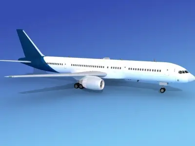Boeing 757-200 Corporate 5 3D model