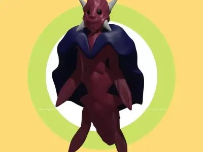 Magic Ant Low-poly 3D model