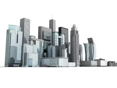 22 Architecture Buildings 3D model