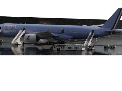 ITA AIRWAYS A350 900 3D model