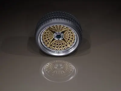 C4BT Hyperspace wheel  3D model
