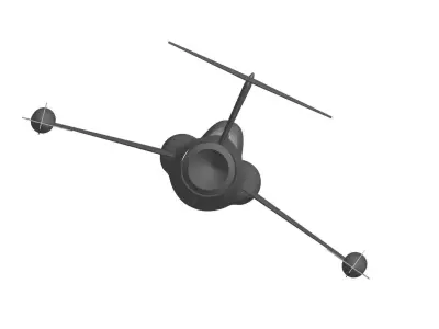 Lockheed F-104 Starfighter 3D model