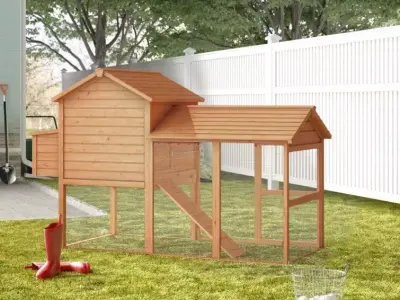Belinda Chicken Coop - Chicken Run 3D model