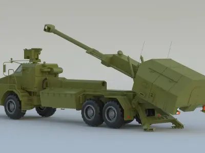 Archer Artillery System 3D model
