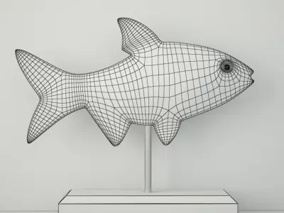 Seaside Decor Object 3D model