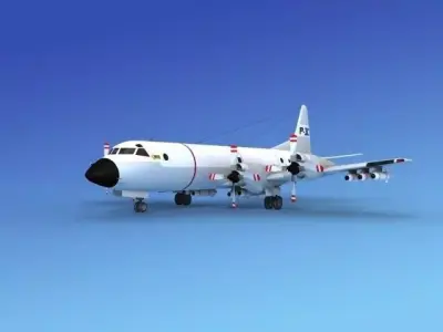 Lockheed P-3 Orion US Navy 1 3D model