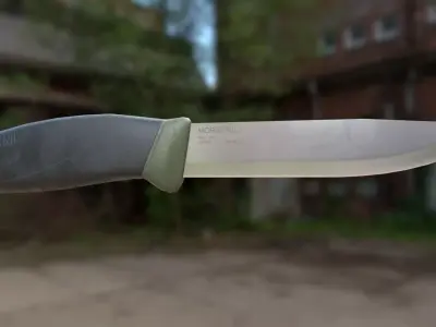 Knife Mora Companion MG Free low-poly 3D model