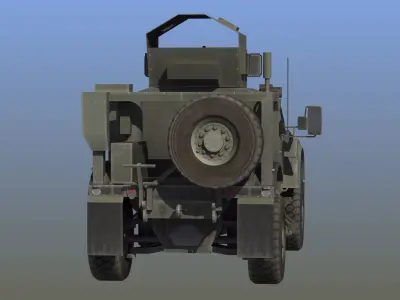 M-ATV M1240A1 MRAP 3D model