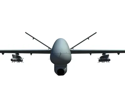 TURKISH UAVs AND DRONEs VOL1 3D model