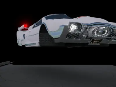 Flying scifi restomod  3D model