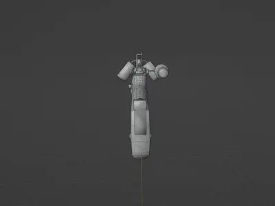 BAR M1918 A2 Low-poly 3D model