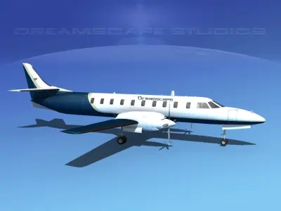 Swearingen SA226 Dreamscape 3D model