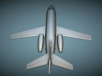 Aerospatiale SN-601 Corvette - 3D Printable Model 3D print model