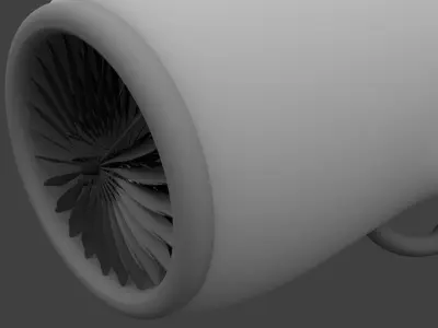 Spy Plane Low-poly 3D model