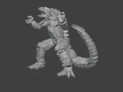 Mecha - 3D Printable Static Model 181x200x125 mm 3D print model