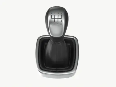 Six speed manual shift 3D model