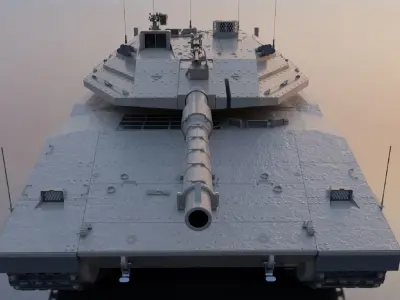 Merkava IV MBT 3D model