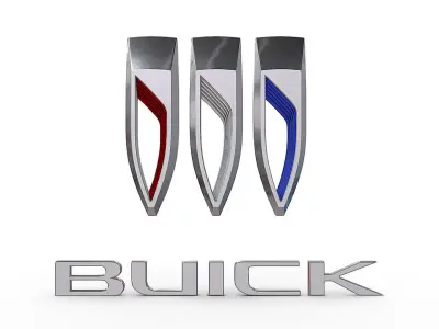buick new logo 3D model