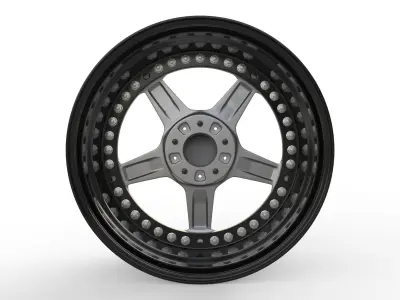 AC Schnitzer custom wheel 3D model
