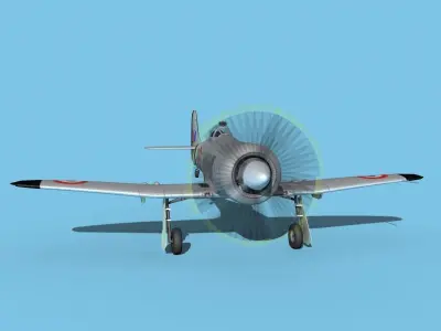 Hawker Tempest MKII FAF 3D model