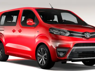 Toyota ProAce Verso L1 2017 3D model
