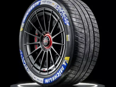 Michelin Pilot Sport EV 27 68 18 3D model