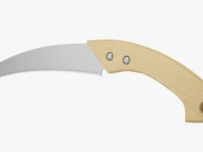 Pruning Saw 3D Model 3D model