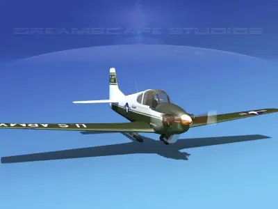 Johnston A-51A V07 3D model