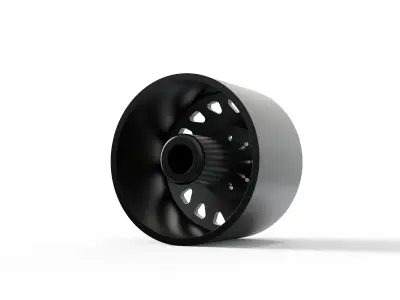 FRONT SPECIALITY FORGED D001 WHEEL 3D MODEL 3D model