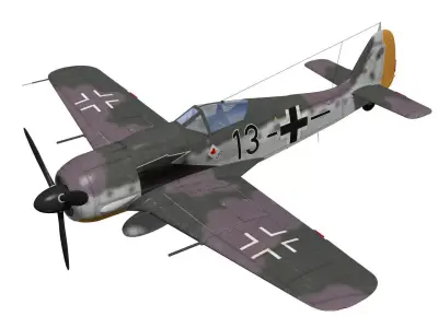 Focke Wulf Fw190 A8 3D model
