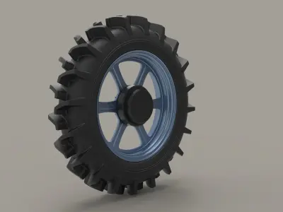 Offroad wheel 20 3D model