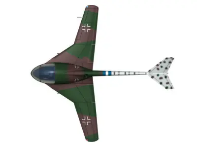 Messerschmitt Me Libelle 3D model