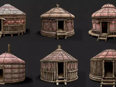 Traditional Yurt Nomads Tent Collection 