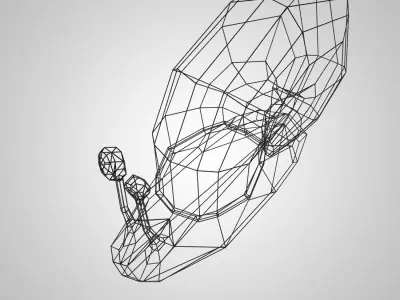 frame in the form of a snail 3D print model