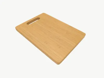Chopping Board Low-poly 3D model